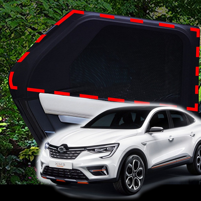 기어가 차박 모기장 방충망 XM3, SUV/RV-1열(좌+우)+세차타월, 1개