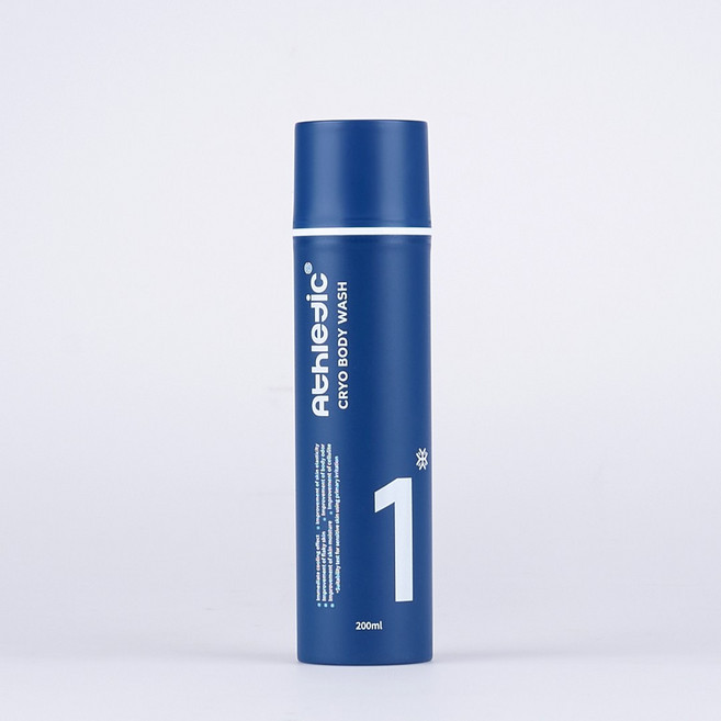 아슬레틱제로 크라이오바디워시 즉각쿨링 크라이오테라피 스포츠코스메틱, 1개, 200ml