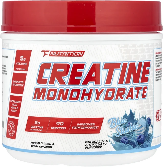 프리미엄상품 TC Nutrition 크레아틴 일수화물 블루 슬러시 90회 제공량 567g(20oz) 끝내주게잘나가는상품, TCNutrition크레아틴일수화물블루슬러시90회제공량, 567g, 1개 - 쿠팡