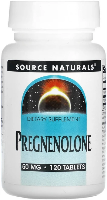Source Naturals 프로그네놀론 50mg 캡슐 120정, 1개 - 쿠팡