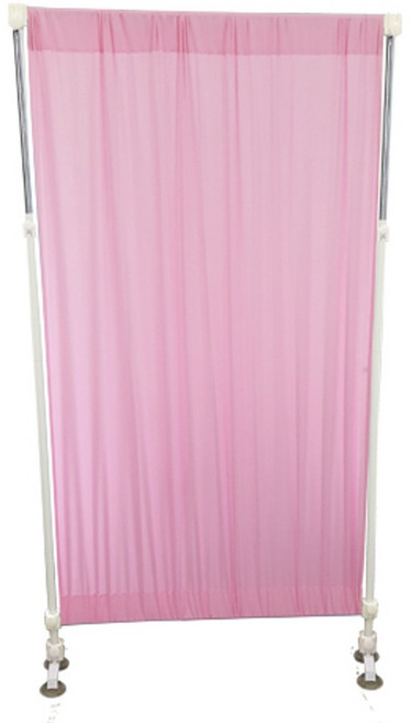 隔間王 伸縮屏風，高度寬度可調式空間隔間, 氣質粉, 1個