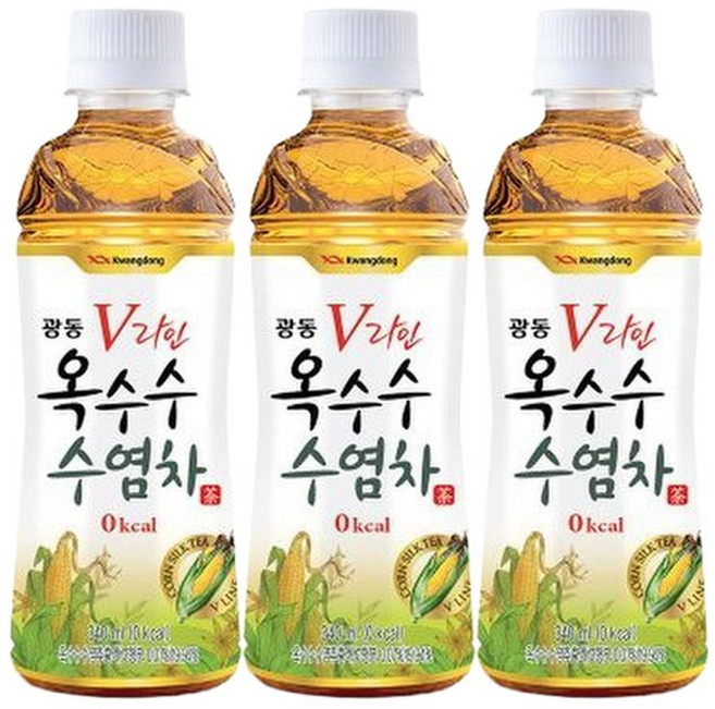 광동 옥수수수염차 340ml x 20개 (유 무라벨 랜덤)