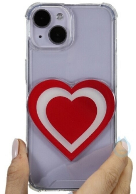 갤럭시 XCOVER-5(G525) 스몬맨 화이트라인 하트 방탄 젤하드 에폭시 케이스