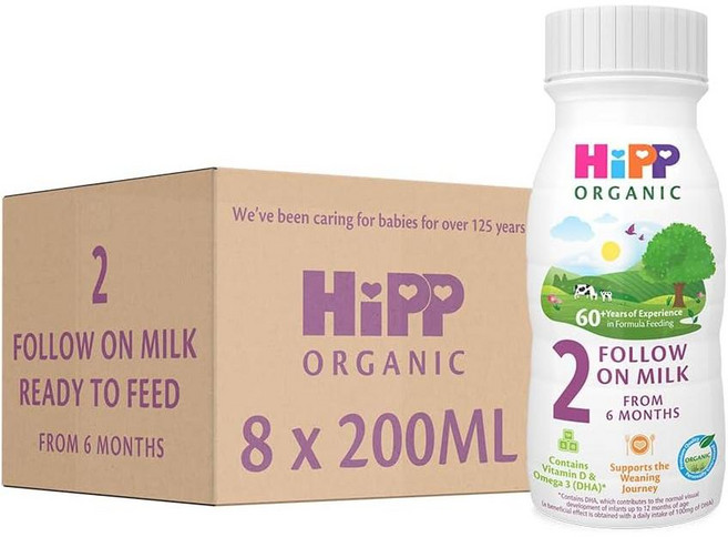 HiPP 힙 팔로우 온 토들러 밀크 6개월 액상 분유
