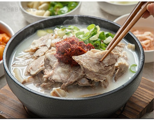 봉숙이식품 국내산 돼지 자취생 돼지국밥 200g, 1개