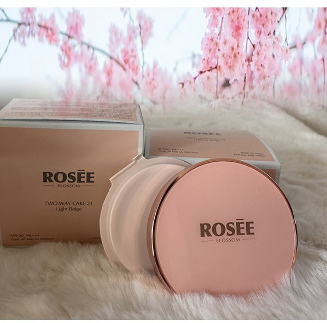 로제화장품 블라썸 투웨이케익 본품+리필 세트, 21호 밝은색베이지, 1개