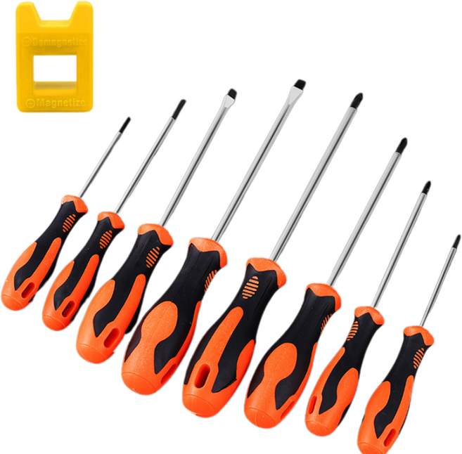가정용 강자성 정밀 드라이버 9종 세트, 1세트