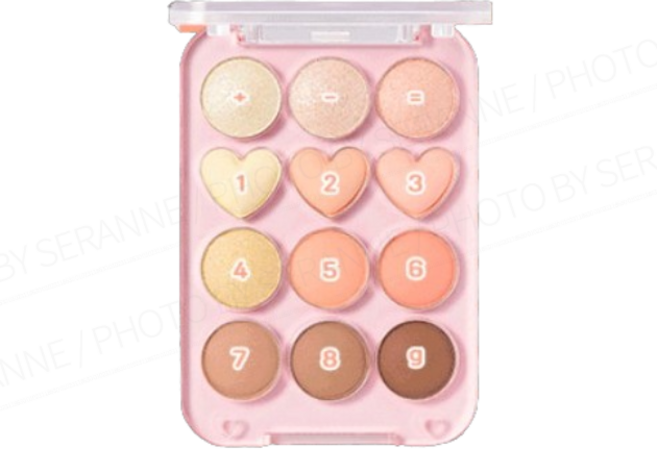 컬러그램 눈토리얼 아이 팔레트 05 블로섬더하기코랄은사랑, 색상:05블로섬더하기코랄은사랑_색상_상세페이지참조, 1개