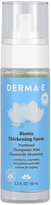 DERMA E 케라틴 띠크닝 스프레이 99ml(3.3fl oz), DERMAE케라틴띠크닝스프레이99ml33floz, 1개, 99ml - 쿠팡