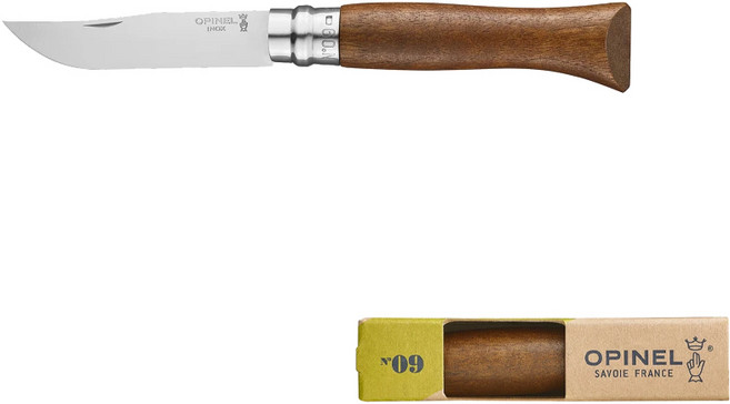 오피넬 캠핑 클래식 호두나무 월넛 나이프 접이식 휴대용 야외, NO.8