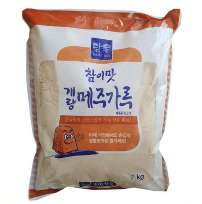 초야식품 담울 참이맛 개량 메주가루, 4개, 1kg