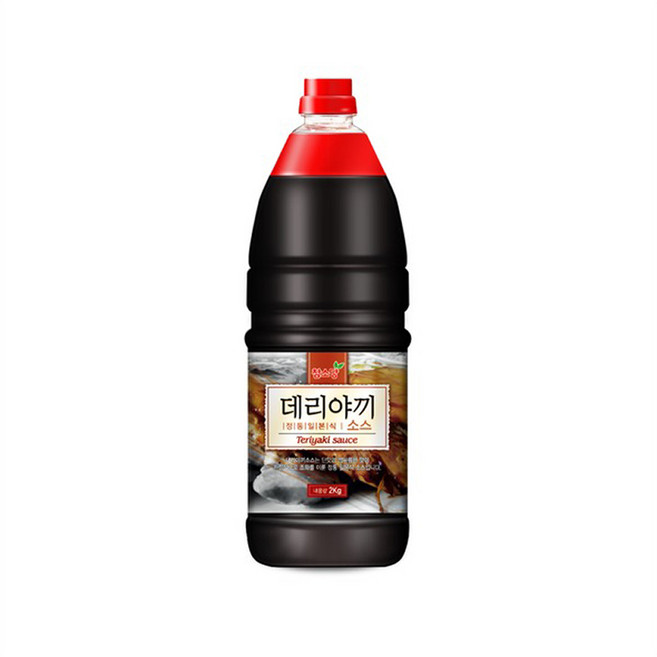 참소당 데리야끼소스2kg / 닭꼬치 장어구이 햄버거소스, 2kg, 1개