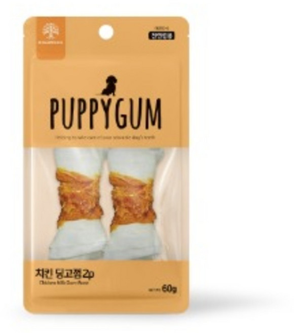 퍼피껌, 1개, 60g, 치킨딩고2P