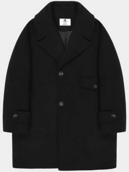 [국내백화점] 닥스 세미더블 코쿤실루엣 남자 코트