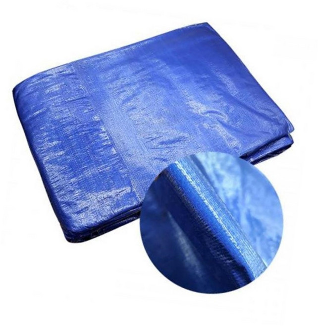 보양지 두툼한 야적용 A지 방수 천막 5mx10m 농업용 가림막 울타리공사, 청색, 1개