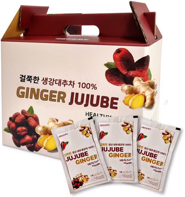 대원건강푸드 대추생강차 생강대추즙 기타건강즙, 100ml, 50개입