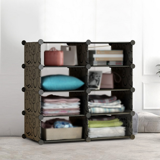 미주니상점 조립형 정리선반(75X75CM) 거실