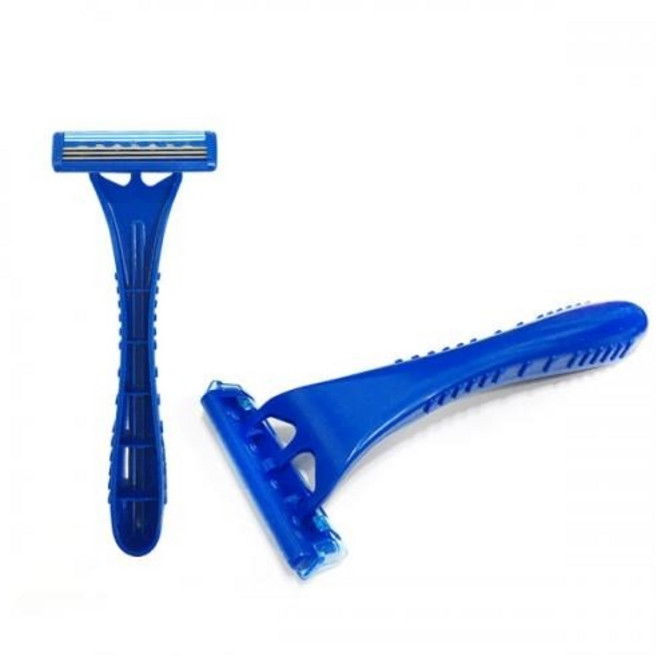 국산 일회용 면도기 여행용 3중날 10입 1세트