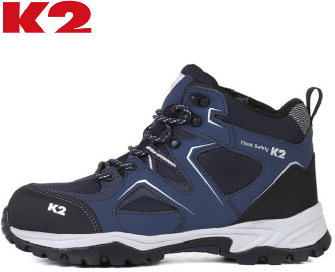 K2 남성 여성 안전화 초경량 에어메쉬 발보호 등산 공사 작업 농사