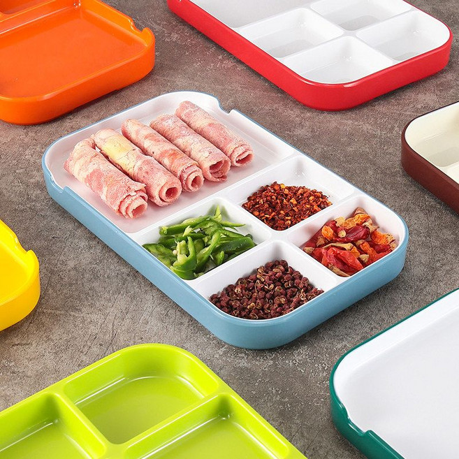 도시락용기 도시락 위생도시락 포장용기 포장 일반 용기 케이스 몸통 일회용, C. 51048레드