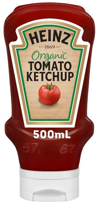 하인즈 Heinz Ketchup Tomato Sauce 바이오 케첩 토마토 소스 호주, 500ml, 14개