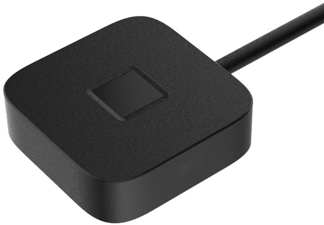 생체 인식 USB 보안 키 컴퓨터 접근 금속 구조 개인 정보 보호 보안 호환성, 검은색