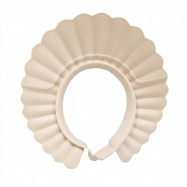 리틀그립 유아용 샴푸캡, 1개, 아이보리 조개