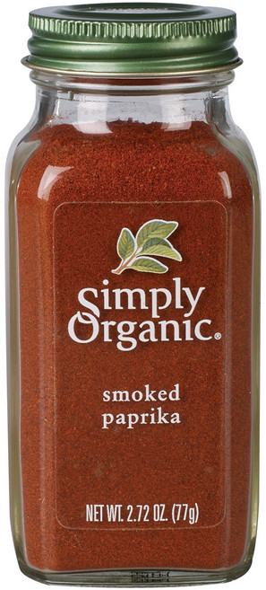 심플리오가닉 스모크드 파프리카, 77g, 1개