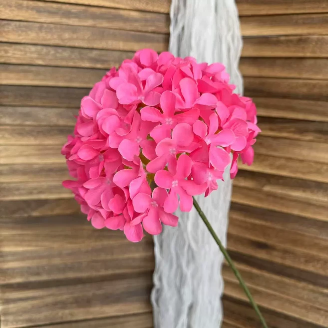 인조 조화 수국 1송이, 딥핑크, 1개