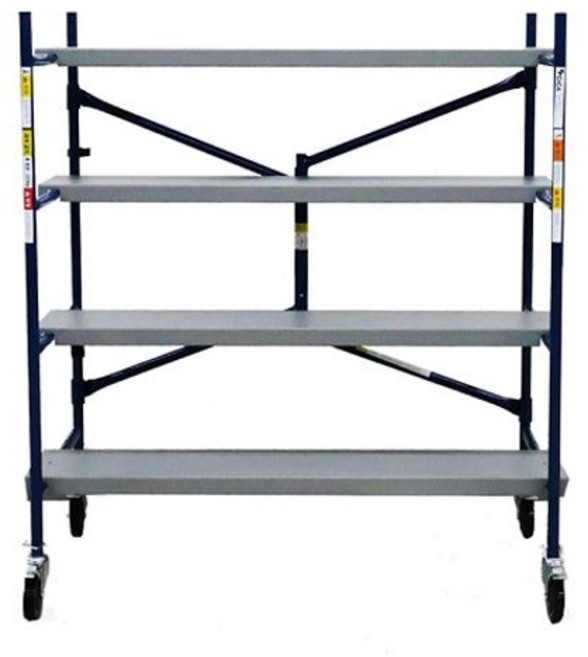 기가 이동식 작업대 발판4개 스캐폴딩 스케폴딩 접이식 아시바 비계 SD402B-1 nys+17017ME