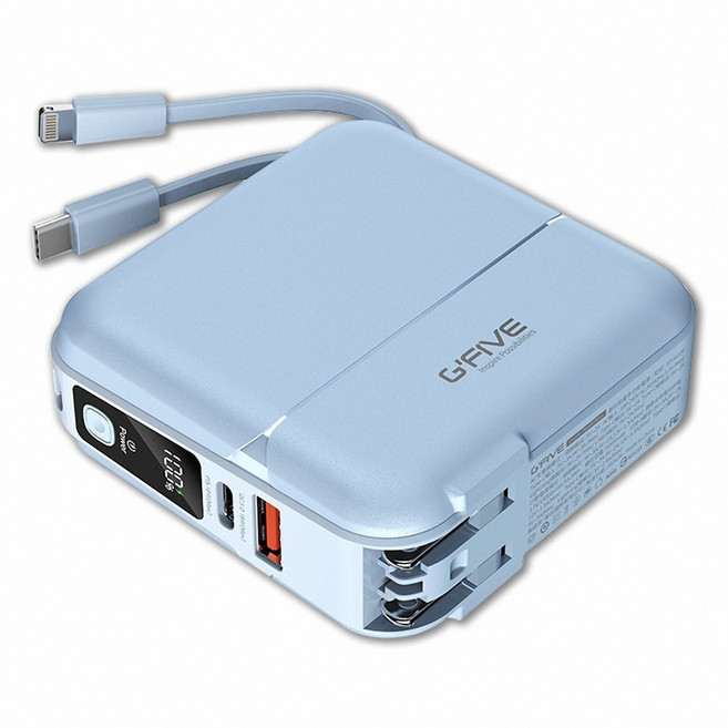 G'Five 基伍 15000mAh 多功能行動電源, 藍色