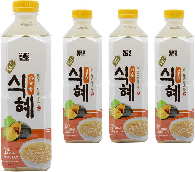 SEJUNFOOD 南瓜甜米露, 1.2L, 4個