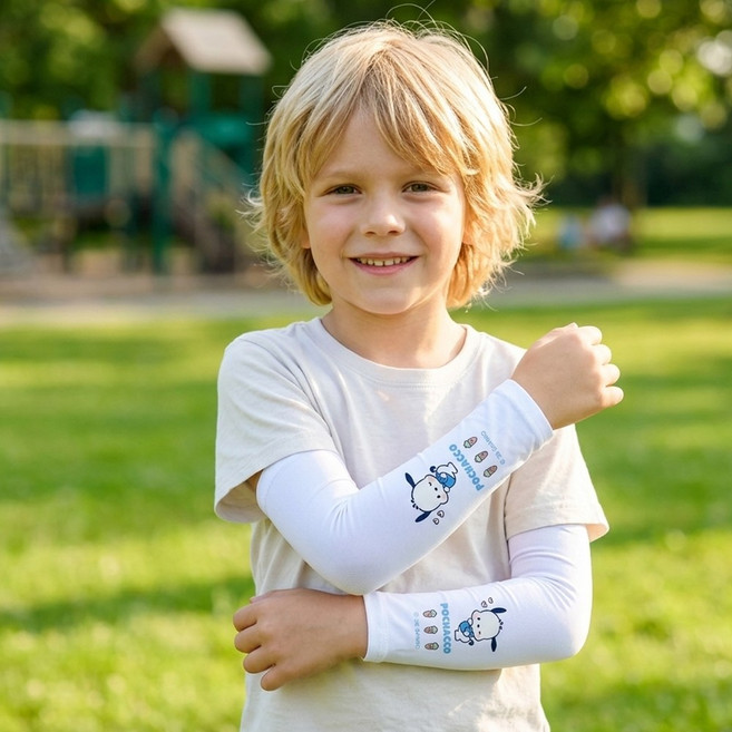 [2026신상] 코지24 산리오 포차코 쿨토시 아동 어린이 키즈 여름 냉감 팔토시 선물