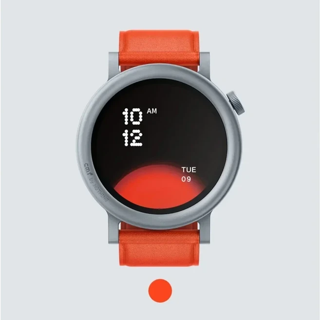 CMF Watch Pro2 블루투스 스마트 시계 AI 통화 스포츠 방수 AMOLED 소음 다이얼 맞춤형 남성용 선물, 01 주황색