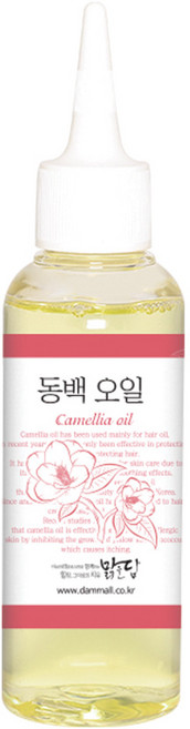 맑을담 동백 헤어오일, 100ml, 1개