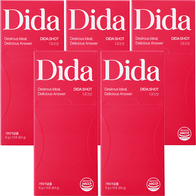 디다 디다샷 알파CD 분말 알파시디 석류맛, 5박스, 84g
