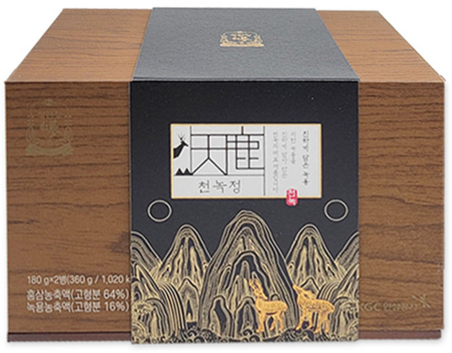 천녹정 홍삼농축액, 180g, 2개