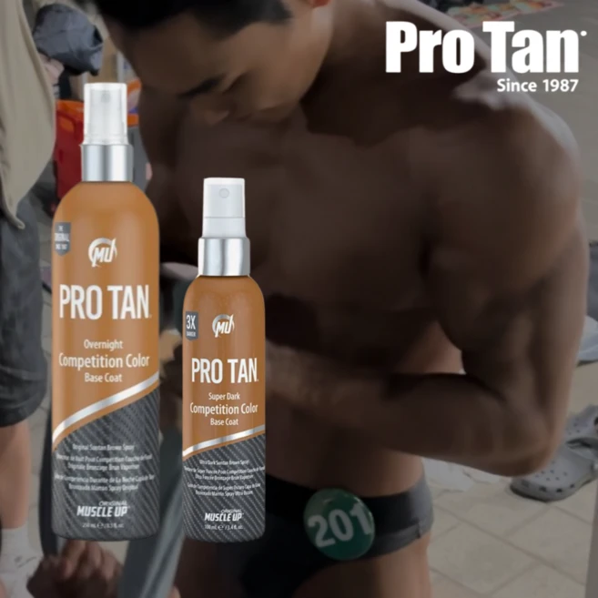 당일배송 프로탄 대회용 탄 오버나이트 컴페티션 컬러 (스폰지 포함), 1개, 250ml - 쿠팡