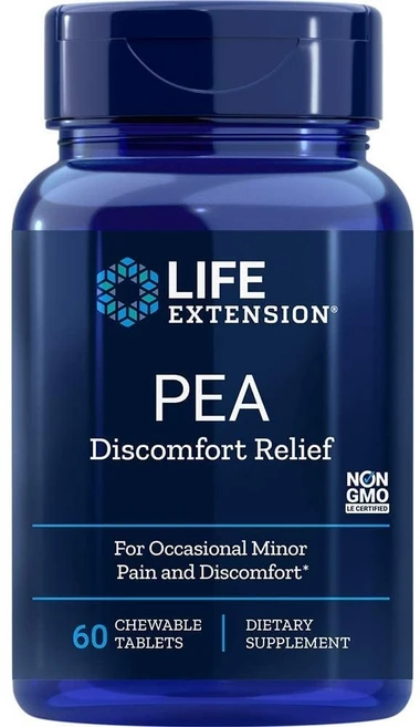 라이프익스텐션 피 디스컴포트 릴리프 츄어블 타블렛, 60정, 1개 - 쿠팡