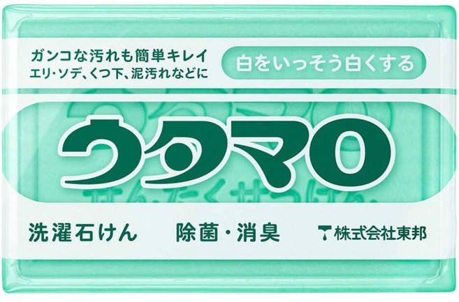 우타마로 세탁비누 133g 찌든때제거 일본 빨래비누, 1개