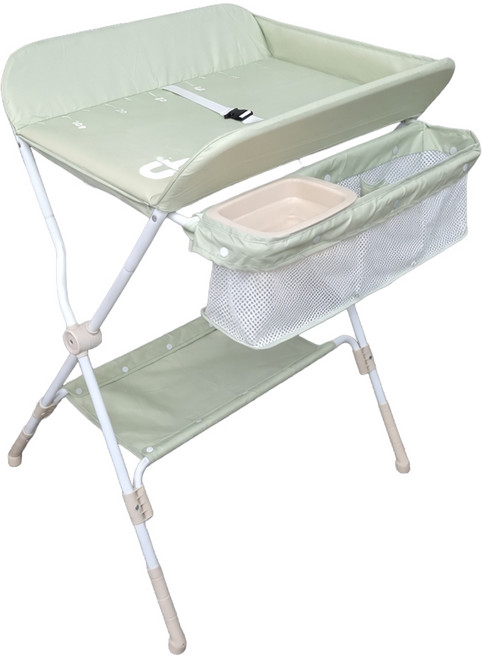 끌라로 접이식 기저귀교환대 스탠딩 기저귀갈이대, 그린