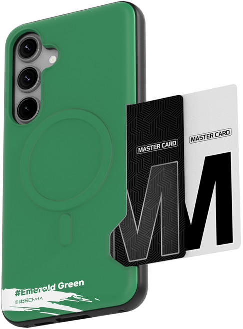 별다섯 비비드플로우 맥세이프 카드 케이스 2장 수납 슬림 범퍼