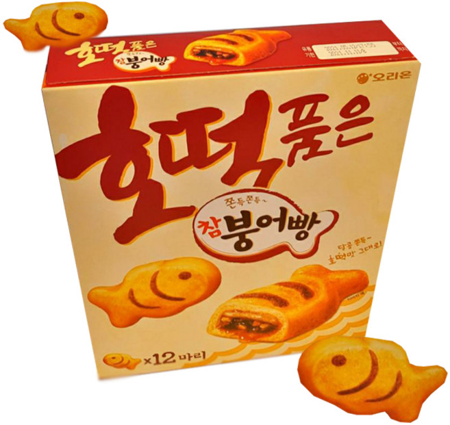 오리온 호떡품은 참붕어빵, 372g, 8개