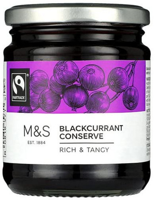 콩포트 잼 수제잼 마크스 앤 스펜서 블랙커런트 340g 절, 1개