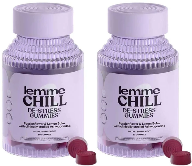 레미 칠 디스트레스 구미, 2개, 60정 - 쿠팡