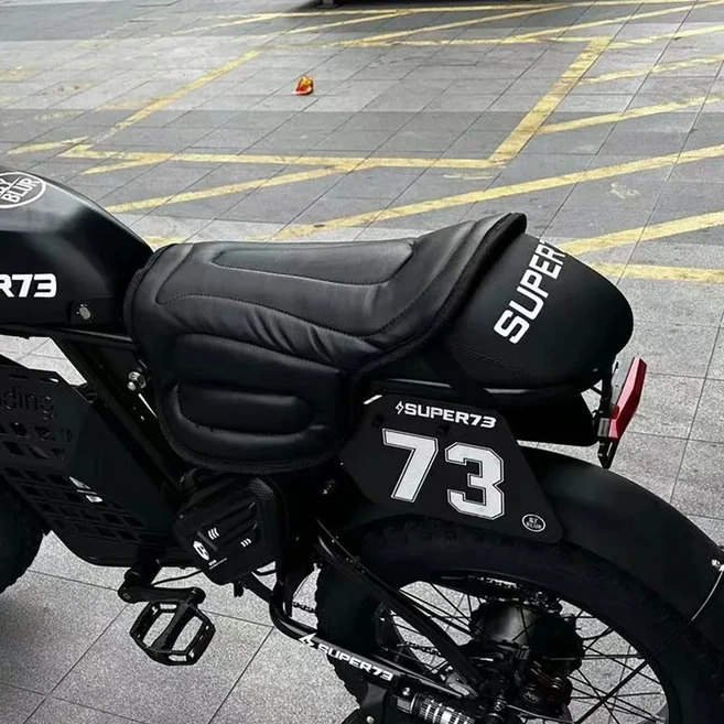 Super73 시트 엘리베이터 시트 통합 시트 특수 안장 일반 super73 수정용, 01 Black cushion (suita, 1개