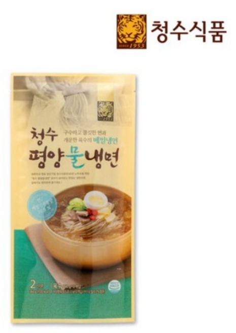 청수식품 평양 물냉면, 360g, 1개