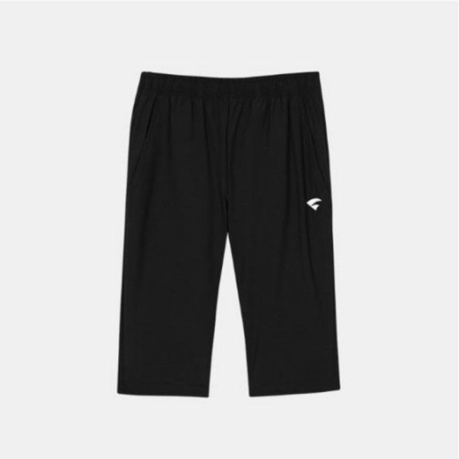 비트로 여성용 기능성 스포츠 냉감 스트레치 밴딩 7부 반바지 WP25071BK