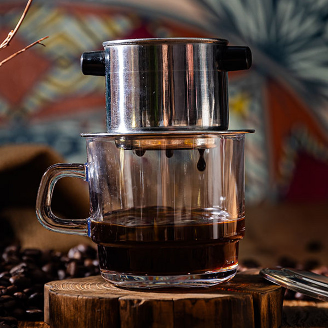 베트남 커피 드리퍼 커피핀 커피필터 핸드드립 COFFEE FILTER 6.2x5cm, 1개, 커피추출기, 50ml