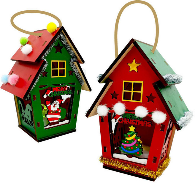 [크리스마스 조명] 하우스(3종) 만들기, 2.트리